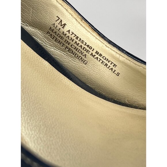 Etienne Aigner  Women's Bronte Blue Bow  Slingback Heels Round Toe Size 7 - Picture 9 of 12